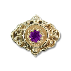 rk733 Amethyst Bracelet Slide 